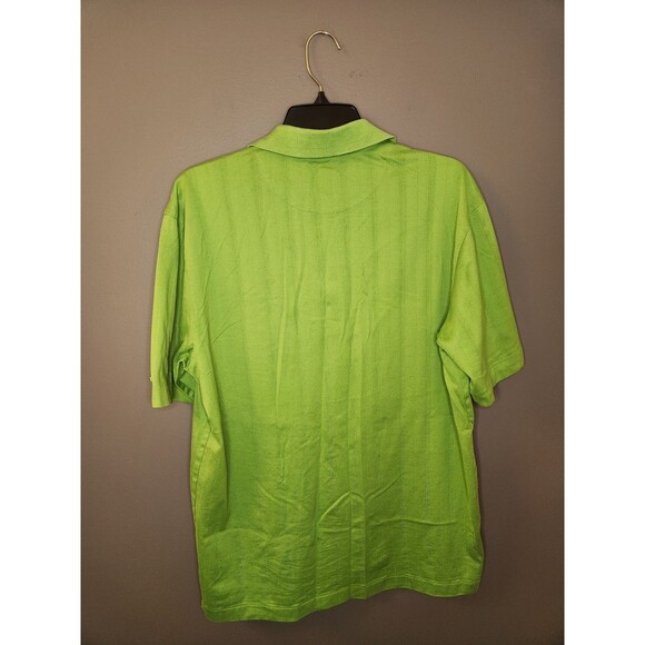 Nike Golf Polo Men's M Green Short Sleeve Tiger Woods Collection Dri-Fit Stretch - Picture 3 of 6